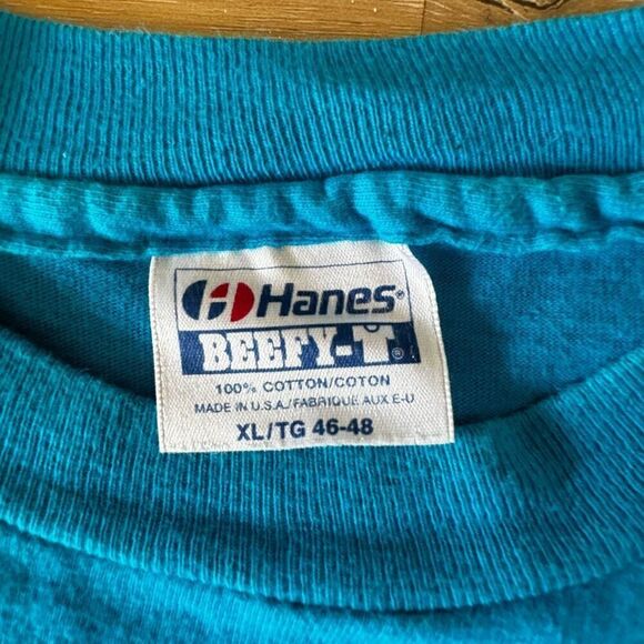 Vintage AT&T I Survived The Prototype Graphic Tee Shirt Blue XL Single Stitch - Picture 2 of 6